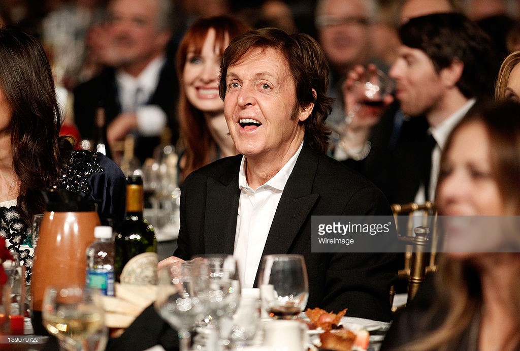Honoree Sir Paul McCartney attends The 2012 MusiCares Person of The Year Gala Honoring Paul McCartney at Los Angeles Convention Center on February 10, 2012 in Los Angeles, California.